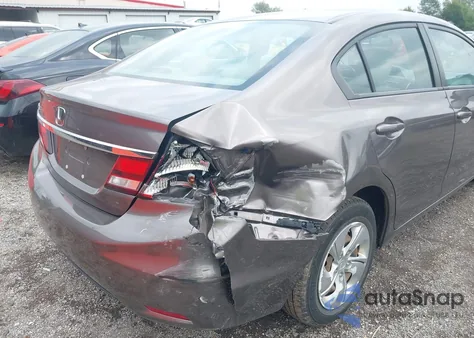 2014 Honda Civic Lx z USA, uszkodzony, nr VIN 19XFB2F54EE016851